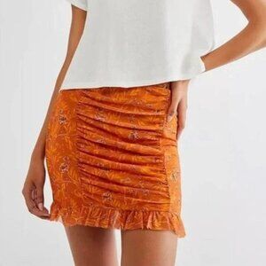 Free People Romi Mesh Skirt